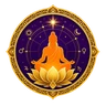 JeevanGuru AI mark — a glowing diya